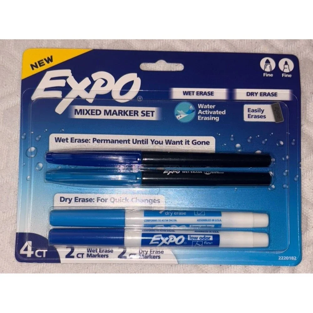Expo Dry Erase 4‎ pack New in Packaging